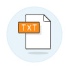 Txt File Illustration from UX Colors Set