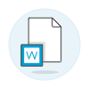 Word File 1 Illustration from UX Colors Set