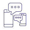 Chatting 2 Illustration from UX Line Set