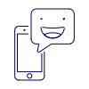 Emoji Message Illustration from UX Line Set