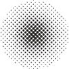 Decorative Halftone Dotted Geometric Texture 2 Element from Textures - Geometric Set