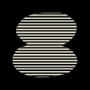 Rocks Oval Stripe Line Element from Modular Tiles Set