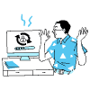 Reset Password Illustration from Tokyo Duotone Set