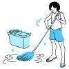 Clean Up illustration - Free transparent PNG, SVG. No sign up needed.