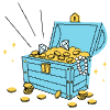 Treasure Chest 2 illustration - Free transparent PNG, SVG. No sign up needed.