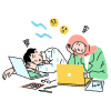 Overworked Employee 1 illustration - Free transparent PNG, SVG. No sign up needed.