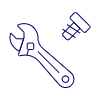 Wrench Screw illustration - Free transparent PNG, SVG. No sign up needed.