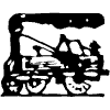 Locomotive 1 Element from Vintage Illustrations Set