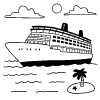 Cruise Ship illustration - Free transparent PNG, SVG. No sign up needed.