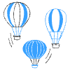 Hot Air Balloon 2 illustration - Free transparent PNG, SVG. No sign up needed.