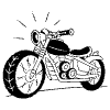 Motorcycle illustration - Free transparent PNG, SVG. No sign up needed.