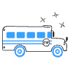 School Bus 2 illustration - Free transparent PNG, SVG. No sign up needed.