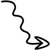 Wiggle Arrow Line 7 Element from Variable Scribbles Set