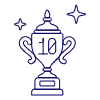 Trophy Ten Illustration from UX Line Set