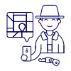 Driver App 1 Illustration from UX Line Set