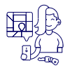 Driver App 4 Illustration from UX Line Set