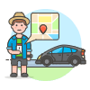 Pickup Point 1 Illustration from UX Colors Set