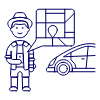 Pickup Point 1 Illustration from UX Line Set
