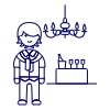 Stylist Person 1 Illustration from UX Line Set