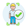 Avatar Check 2 1 Illustration from UX Colors Set