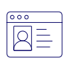 Browser Window Illustration from UX Line Set
