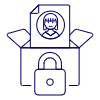 Document Box Lock 4 Illustration from UX Line Set