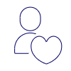 Avatar Neutral Heart illustration - Free transparent PNG, SVG. No sign up needed.