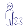 Avatar Remove 1 1 Illustration from UX Line Set