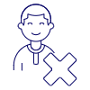 Avatar Remove 2 1 Illustration from UX Line Set