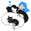 Fur Parent 2 Illustration from Brooklyn Set