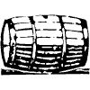 Barrel 1 Element from Vintage Illustrations Set