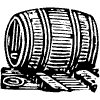 Barrel 3 Element from Vintage Illustrations Set