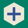  Hexagon Cross Element from Patterns Tiles - Color Set