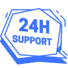24h Support Bubble Element from Badges Classic - Combo Set