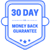 30 Day Money Back Guarantee Bookmark Element from Badges Classic - Shadow Set