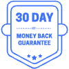 30 Day Money Back Guarantee Bookmark Element from Badges Classic - Line Set