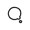 Abstract Bubbles Pop Thinking Filled Element from Scribbles - Variable Line Thickness Set