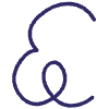 Abstract Curvy Line Element from Scribbles - Variable Line Thickness Set
