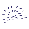 Abstract Dash Half Radius Element from Scribbles - Sketch Style Set
