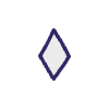 Abstract Diamond Sparkle Filled Element from Scribbles - Variable Line Thickness Set