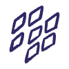 Abstract Diamonds Pattern Element from Scribbles - Sketch Style Set
