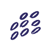 Abstract Dot Flake Element from Scribbles - Sketch Style Set
