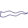 Abstract Flag Line 1 Element from Scribbles - Variable Line Thickness Set