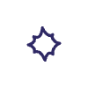 Abstract Focus Pop Line Element from Scribbles - Variable Line Thickness Set
