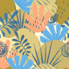Abstract Plant Element from Backgrounds - Seamless Set
