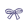 Abstract Ribbon Bow Element from Scribbles - Sketch Style Set