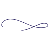 Abstract Ribbon Vine Line 1 Element from Scribbles - Variable Line Thickness Set