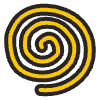 Abstract Spiral Element from Doodles - Classic Set