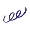 Abstract Spring Line Curly 1 Element from Scribbles - Sketch Style Set