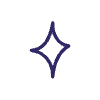 Abstract Star Wink Sparkle Line 1 Element from Scribbles - Variable Line Thickness Set